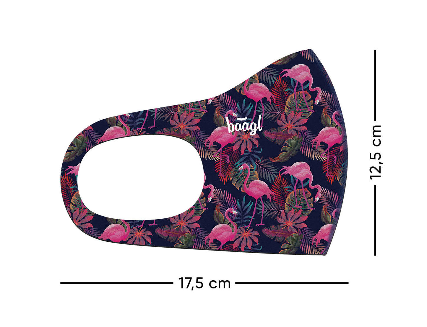 Antybakteryjna maseczka Flamingo dla dorosłych