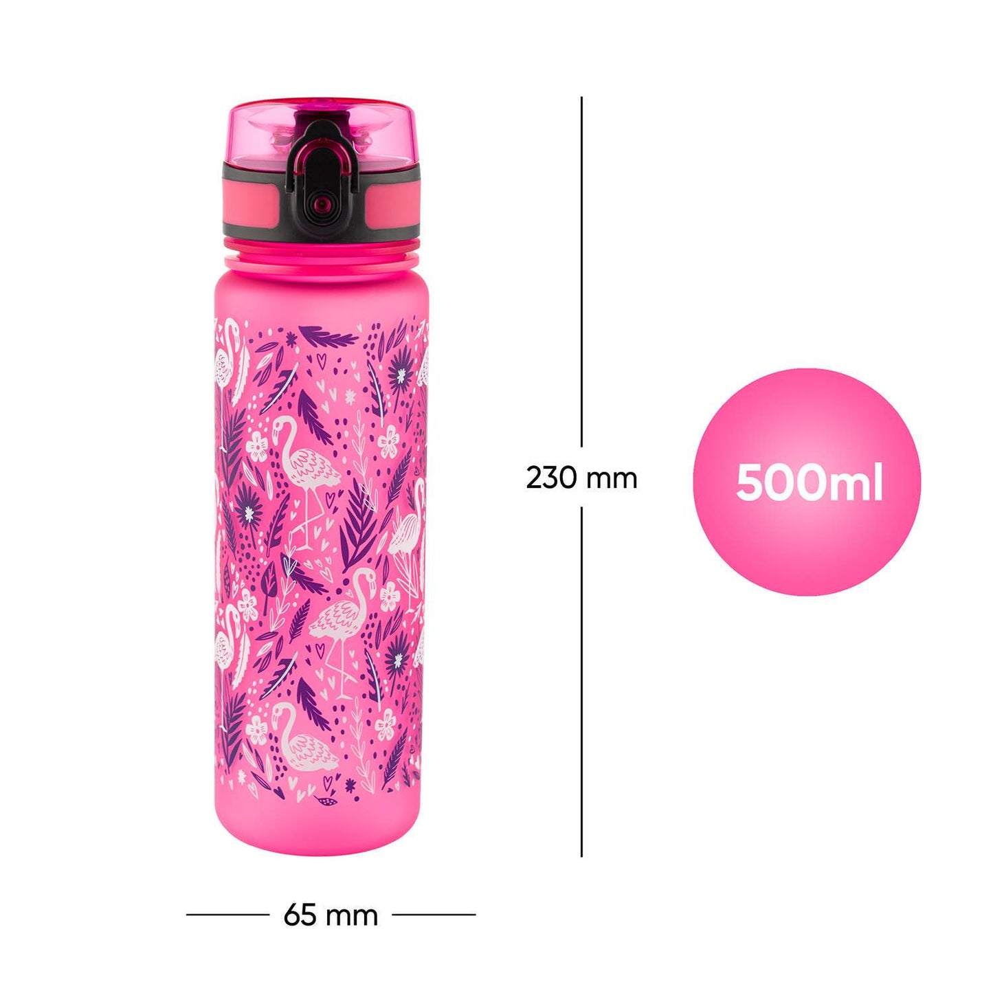 Butelka z tritanu Flamingo, 500 ml