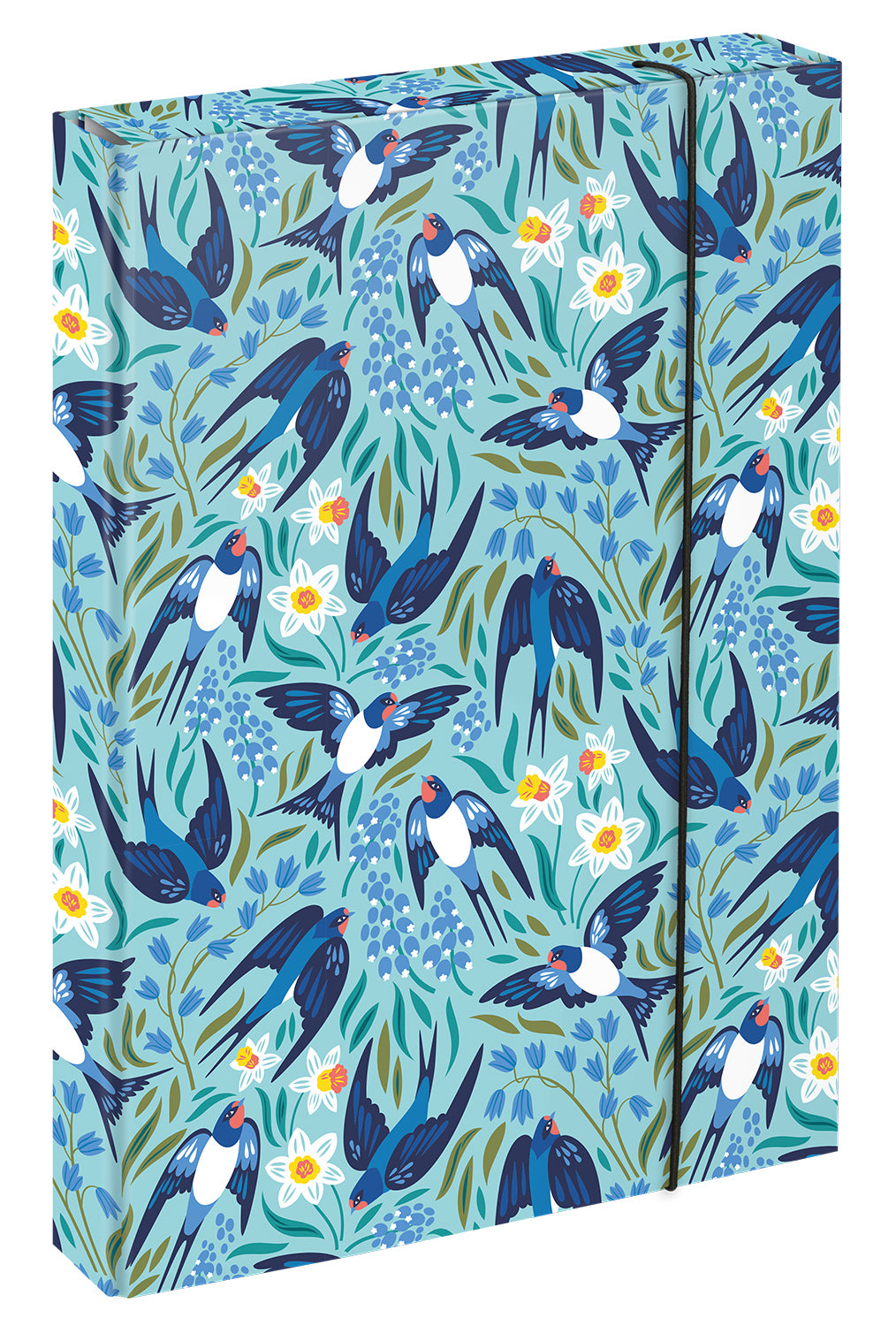 Teczka szkolna A4 Jumbo Jaskółki