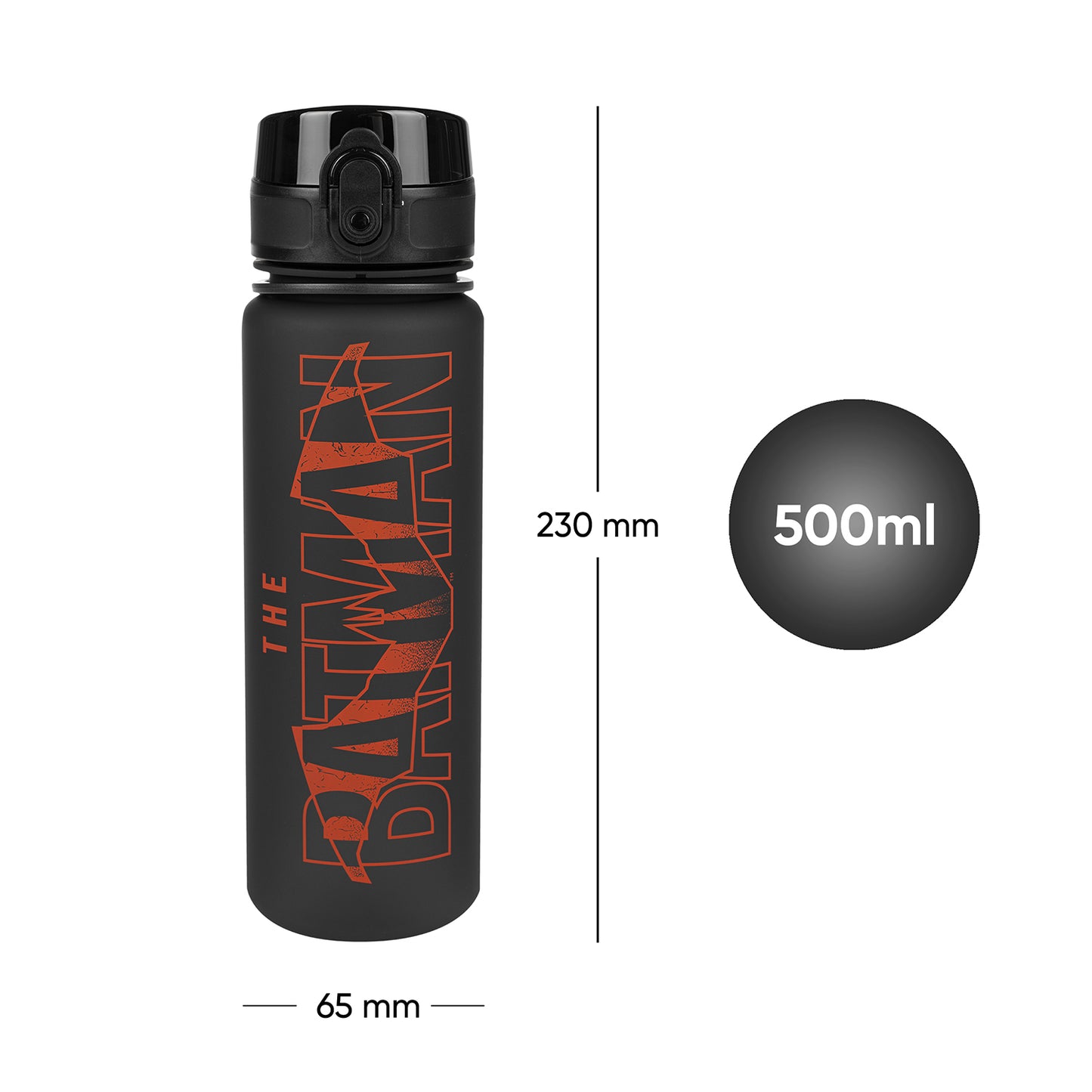Butelka z tritanu Batman Red, 500 ml