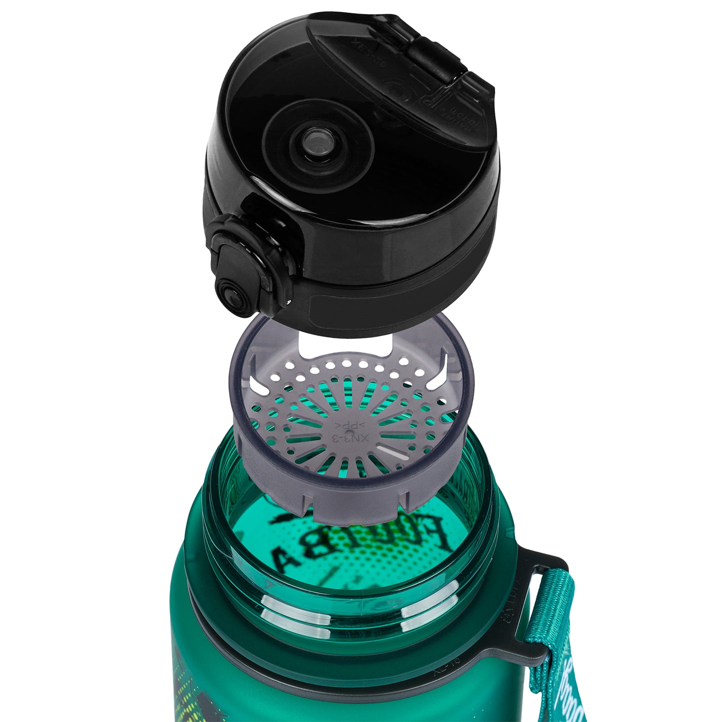 Butelka z tritanu Piłka nożna, 500 ml