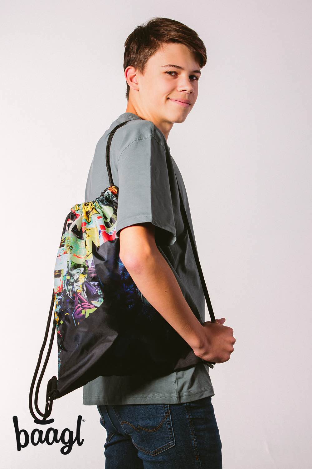 Zestaw szkolny Skate Batman Comics