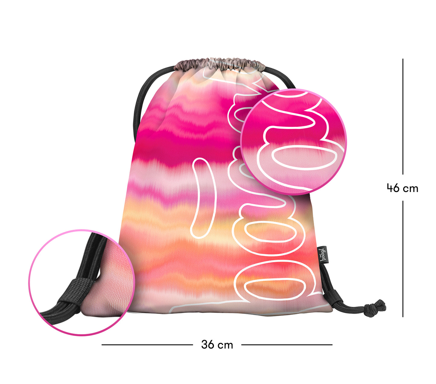 Worek Pink Stripes
