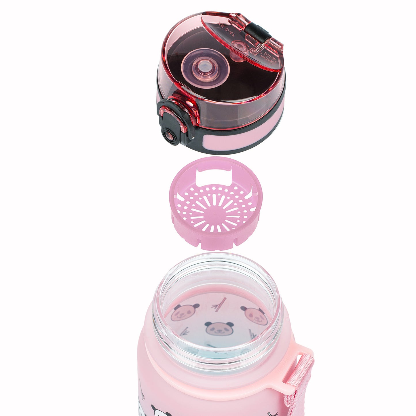Butelka z tritanu Gradient Panda, 350 ml