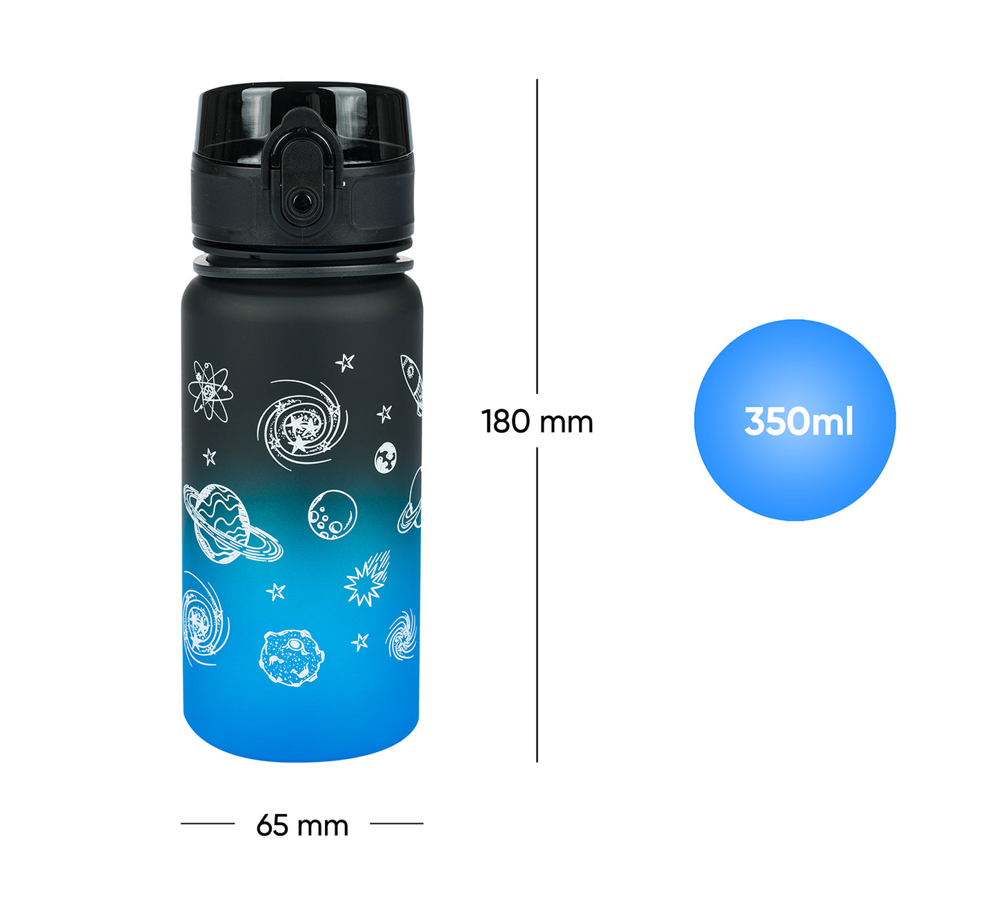 Butelka z tritanu Gradient Planery, 350 ml
