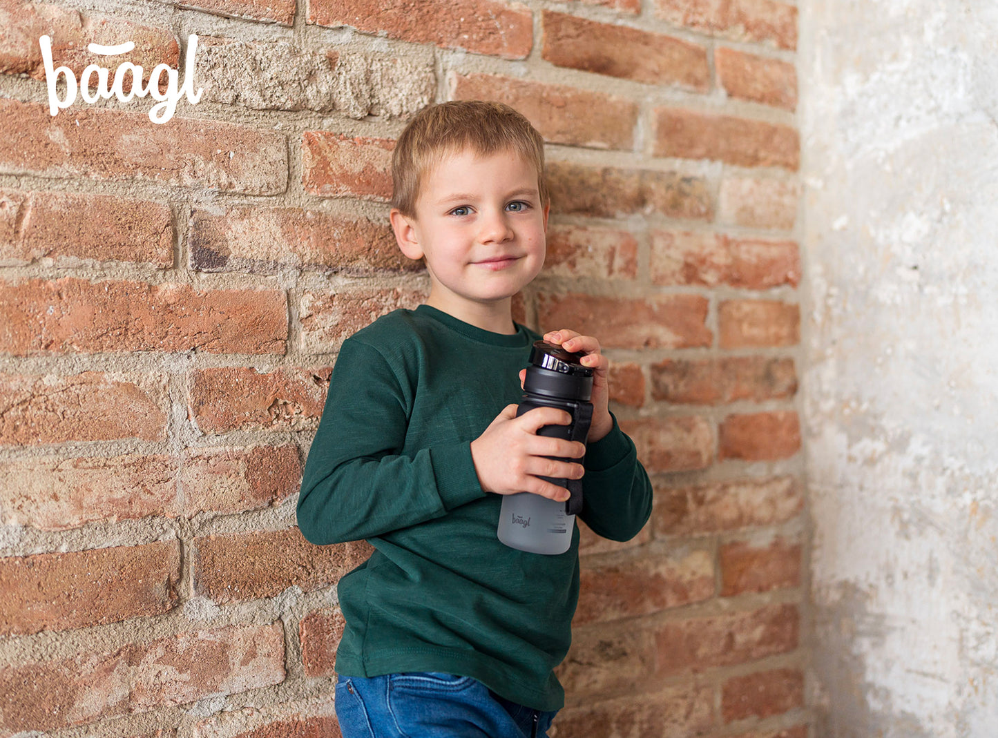 Butelka z tritanu Gradient Wilk, 350 ml