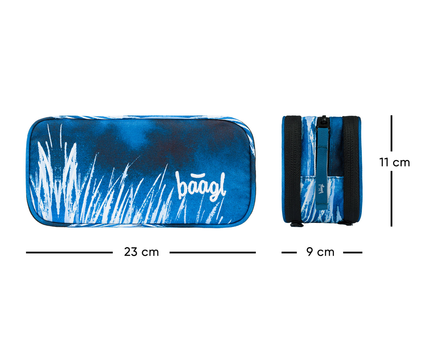 Piórnik dla uczniów Steel