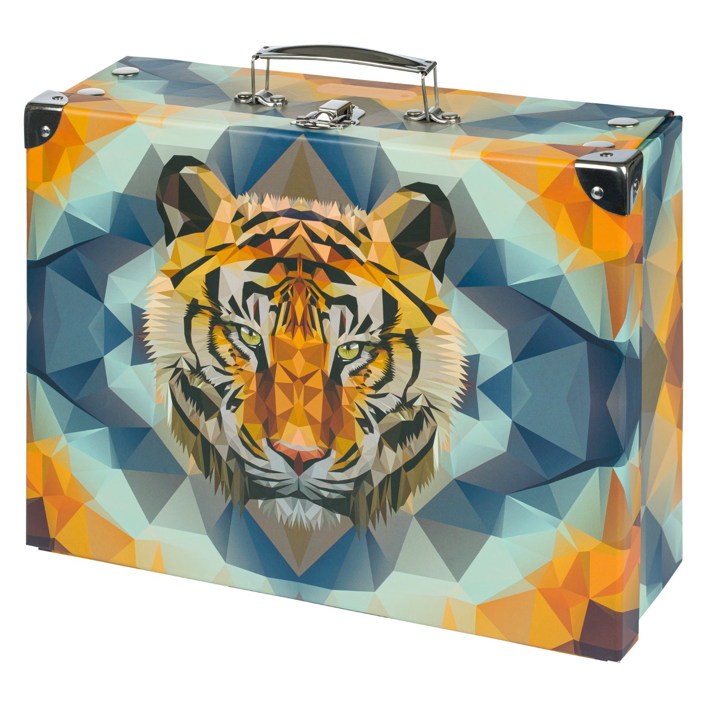 Składana teczka szkolna z uchwytem Tiger