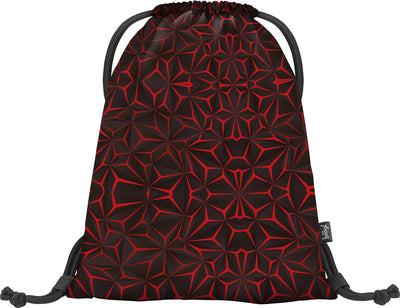 Worek Red Polygon