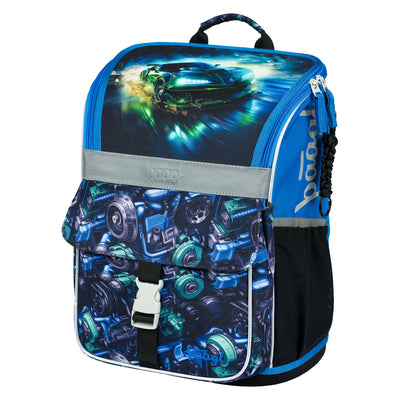 Tornister szkolny Zippy Auto wyścigowe