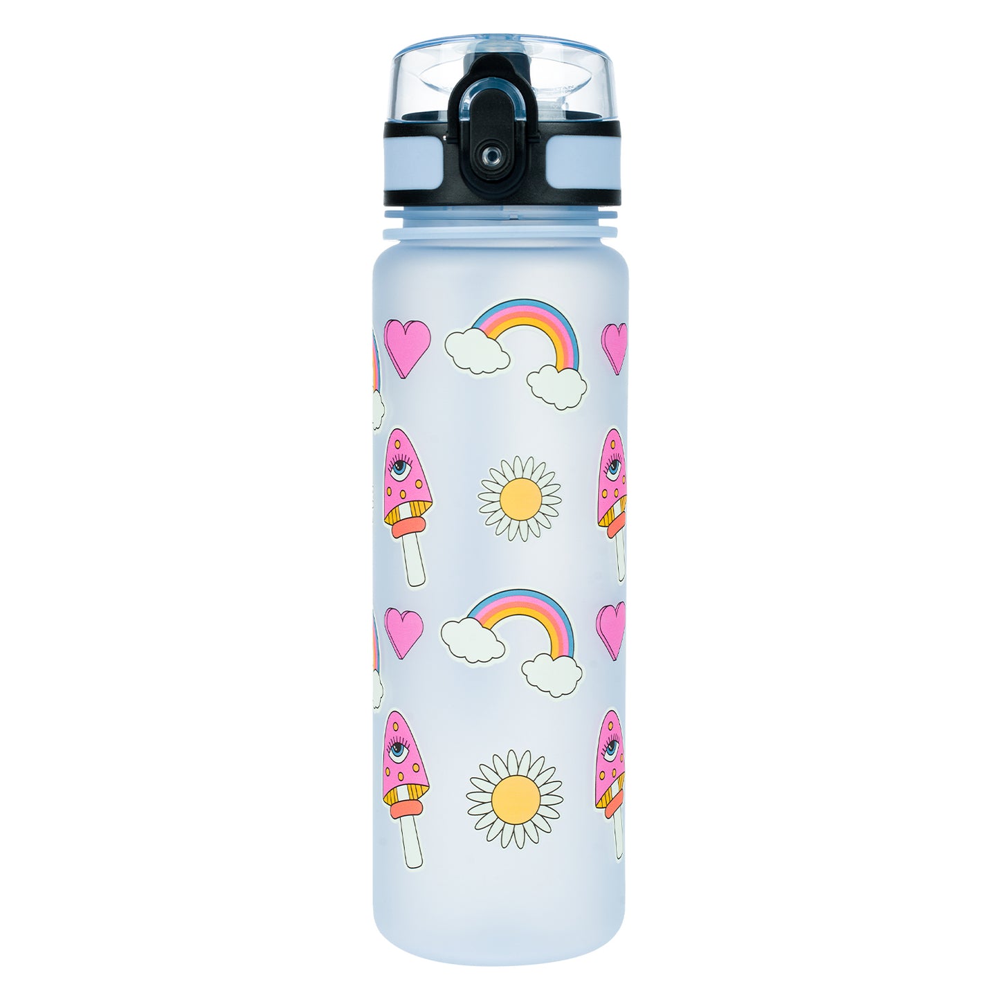 Butelka z tritanu Tęcza czerwony, 500 ml