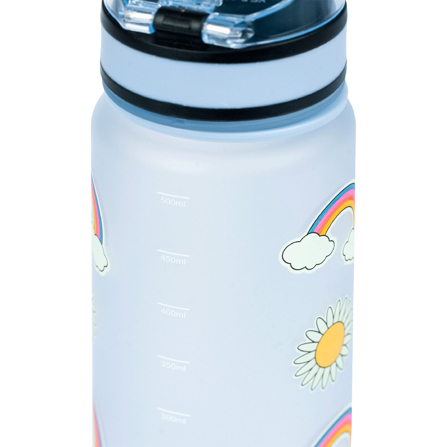 Butelka z tritanu Tęcza czerwony, 500 ml