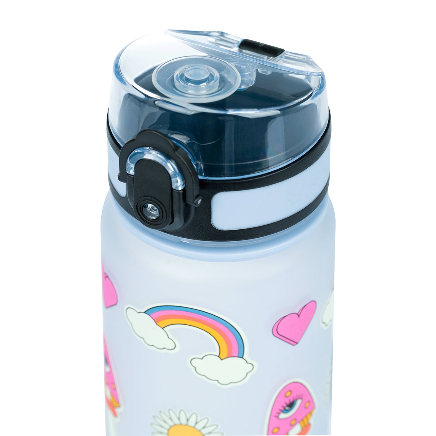Butelka z tritanu Tęcza czerwony, 500 ml