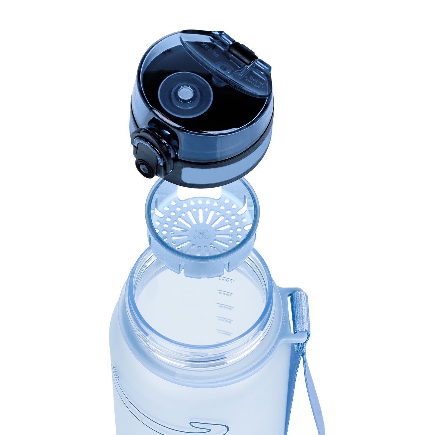 Butelka z tritanu Dust Blue, 800 ml