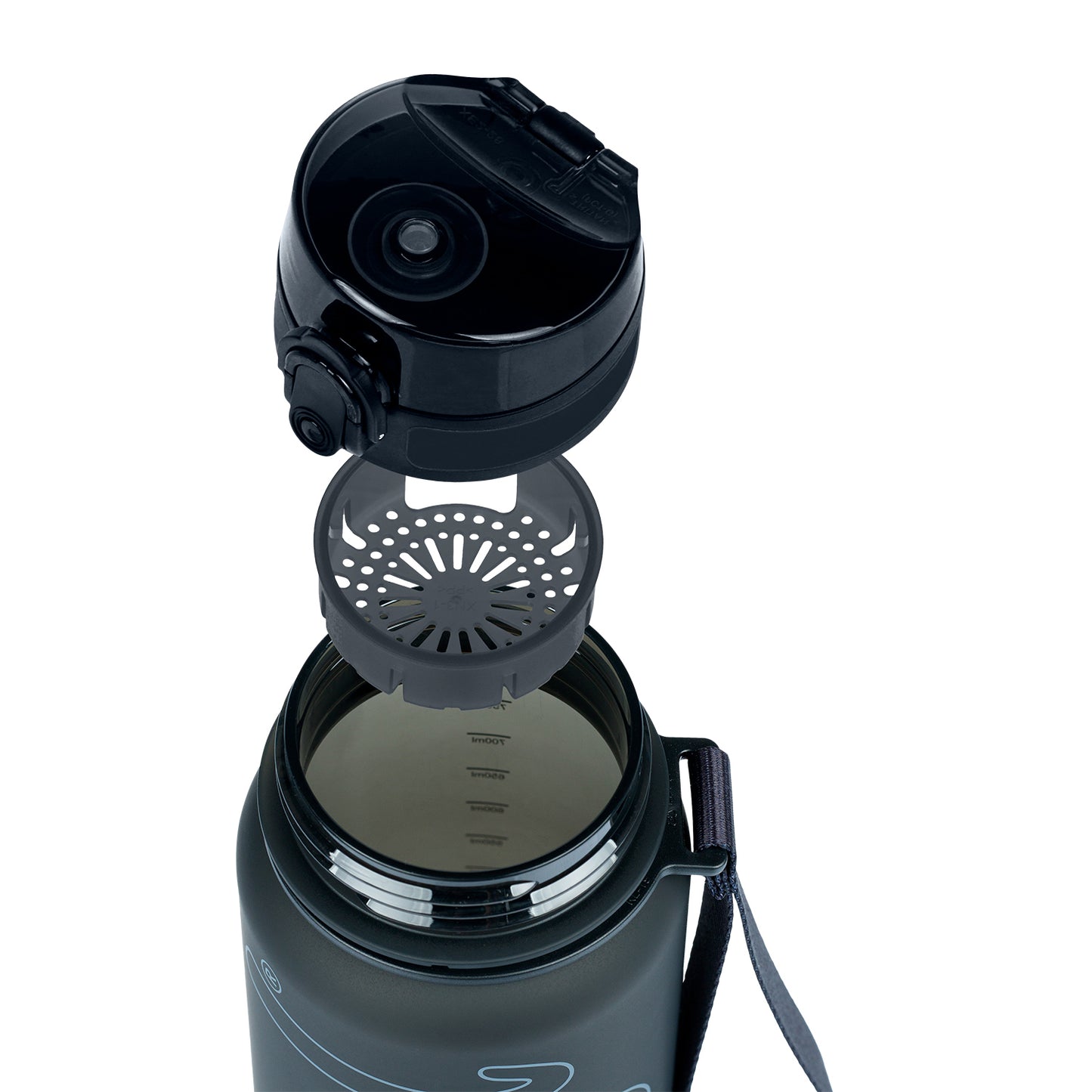 Butelka z tritanu Black, 800 ml