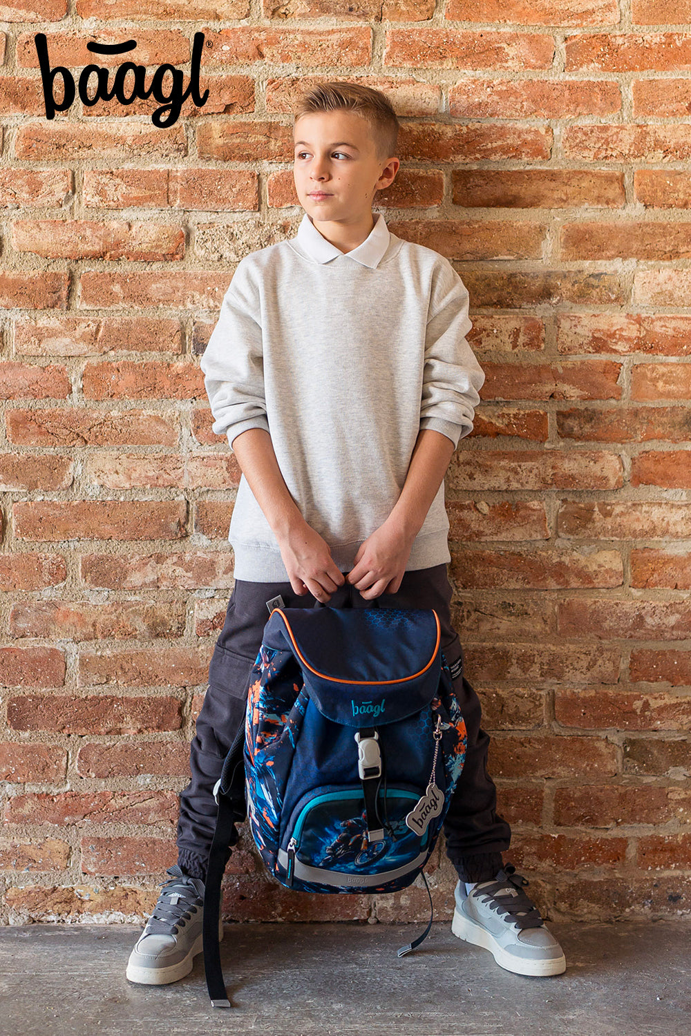 Plecak szkolny Airy Motocykl