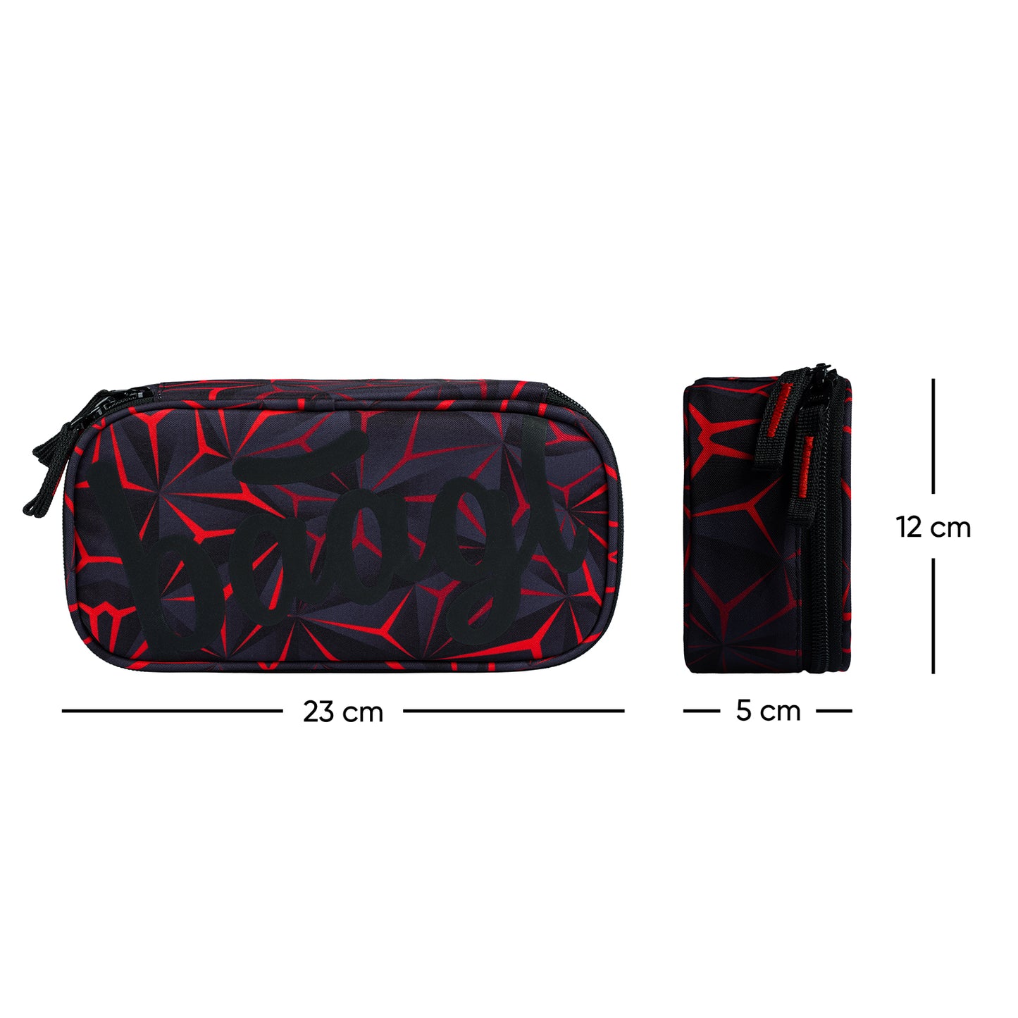 Zestaw szkolny Core Red Polygon