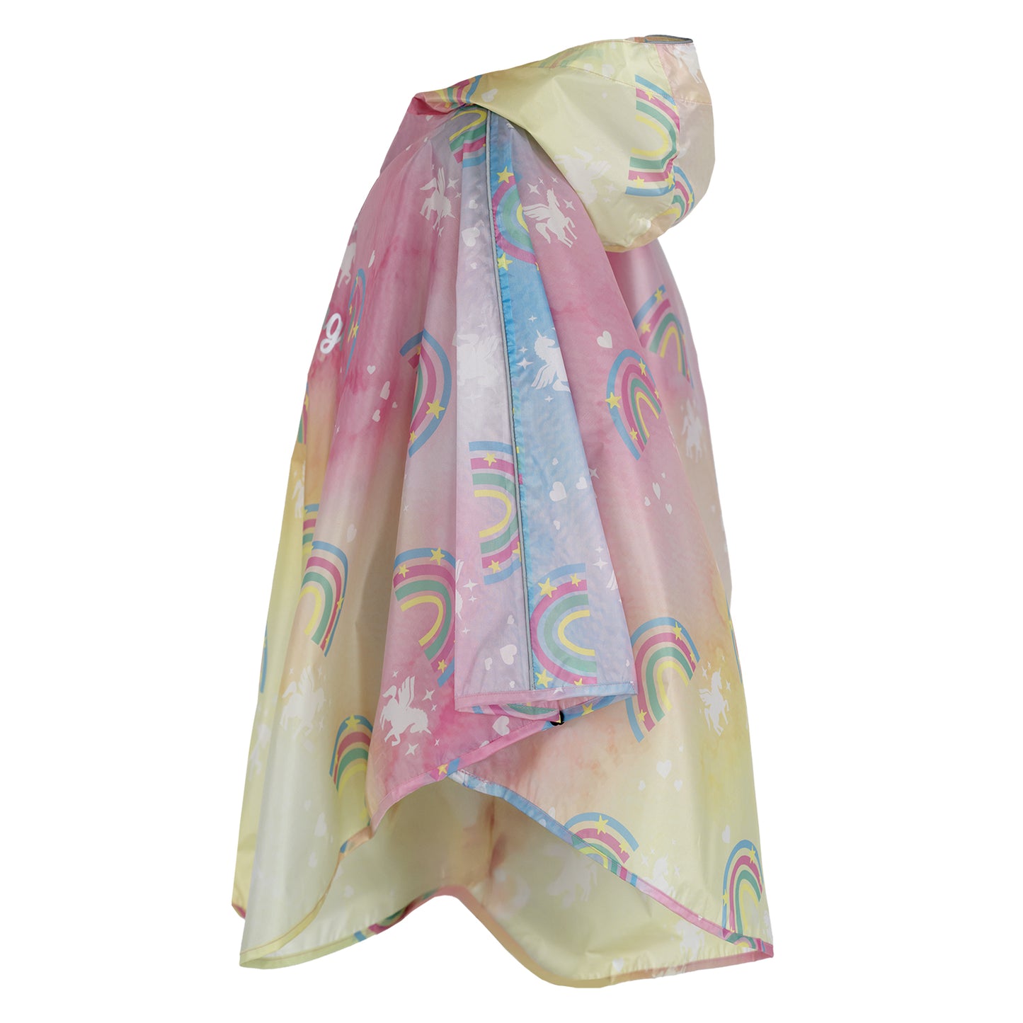 Outdoor Płaszcz przeciwdeszczowy Rainbow Unicorn r. S (110 -130 cm)
