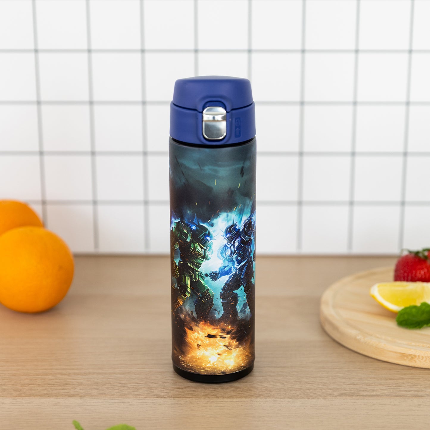 Termobutelka Roboty, 450 ml