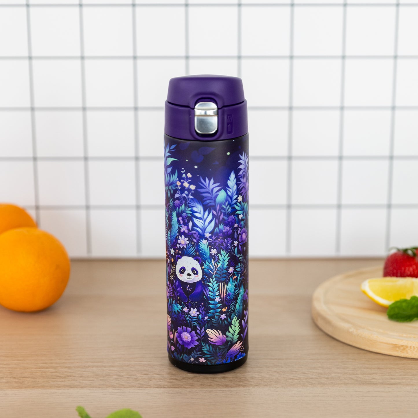 Termobutelka Jungle Panda, 450 ml