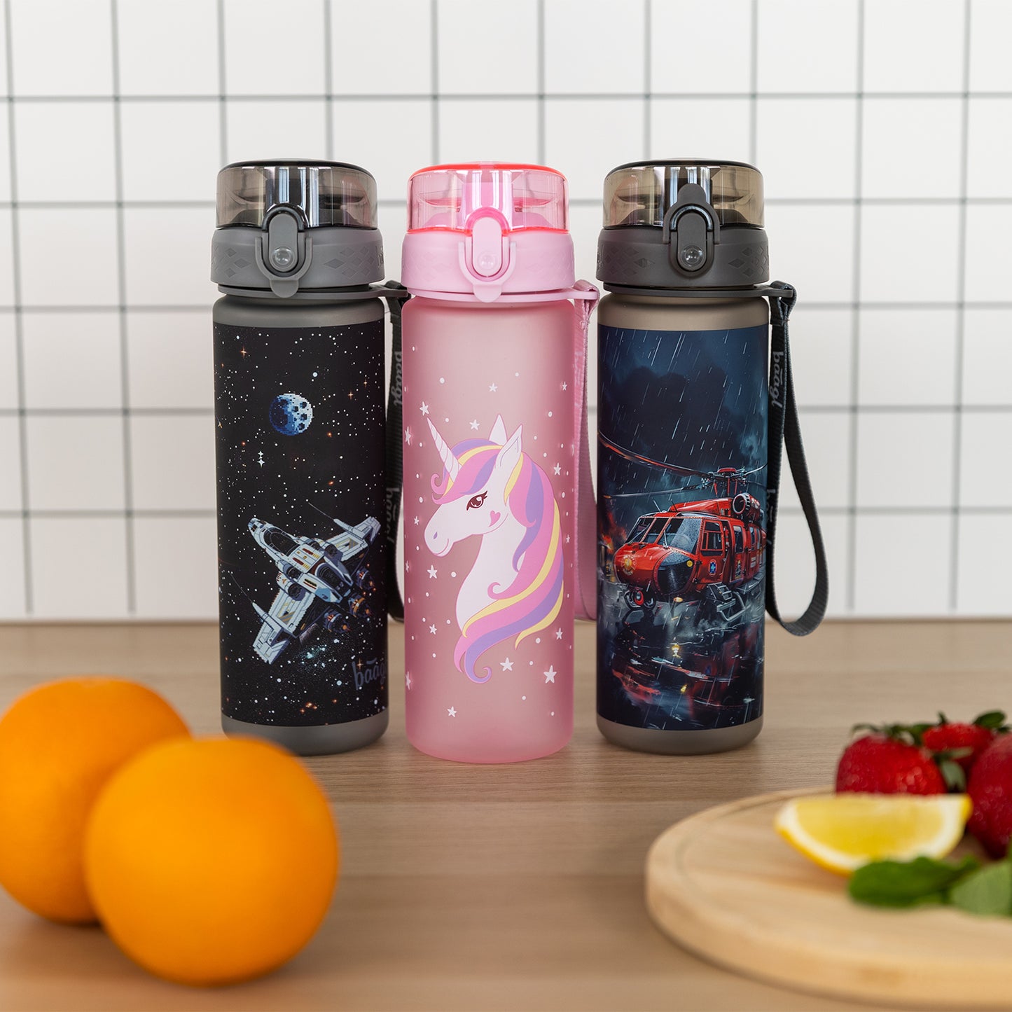 Butelka z tritanu Unicorn, 500 ml