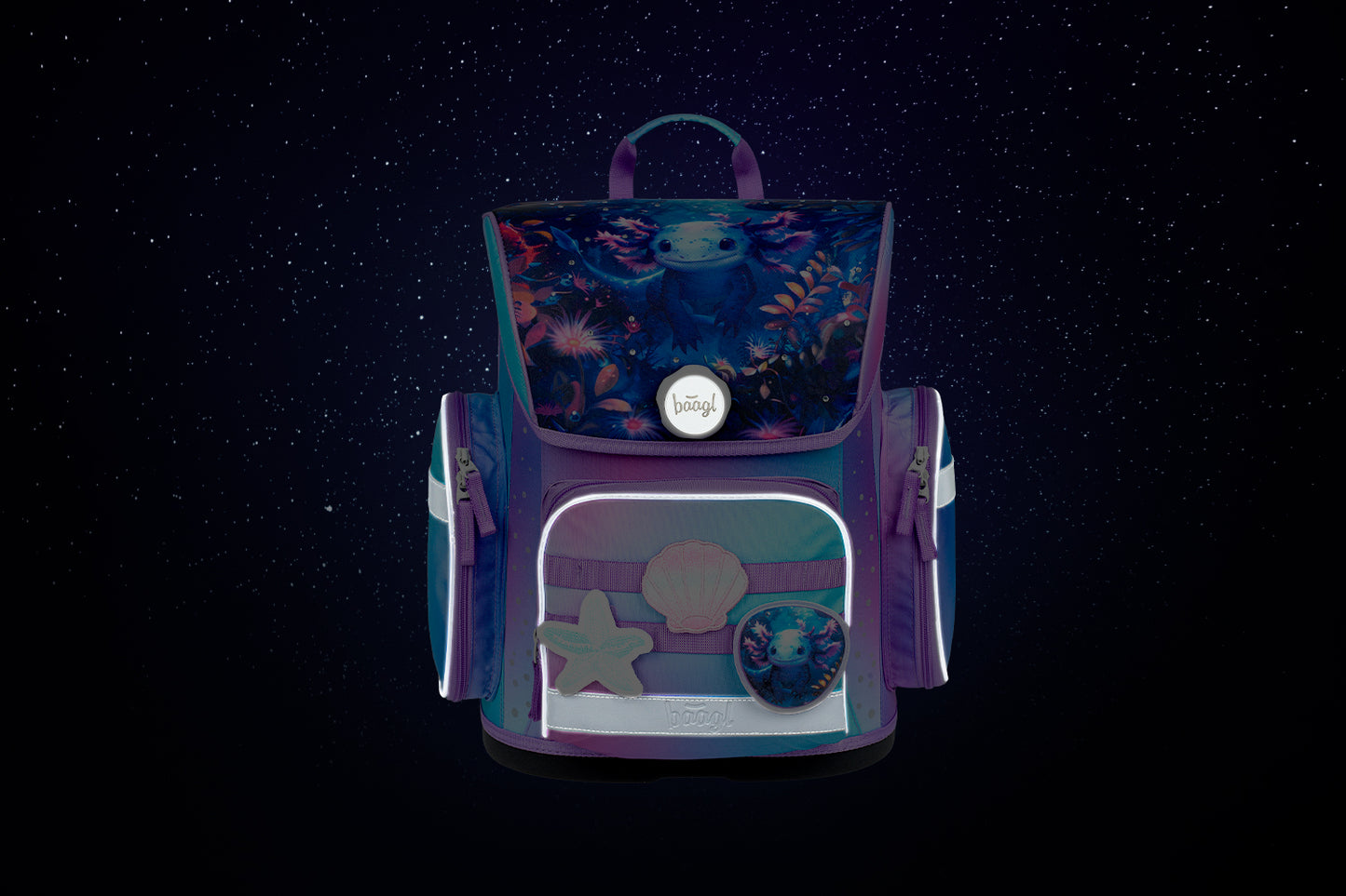 Tornister szkolny Ergo Ambystoma meksykańska