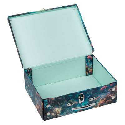 Składana teczka szkolna z uchwytem Delfin