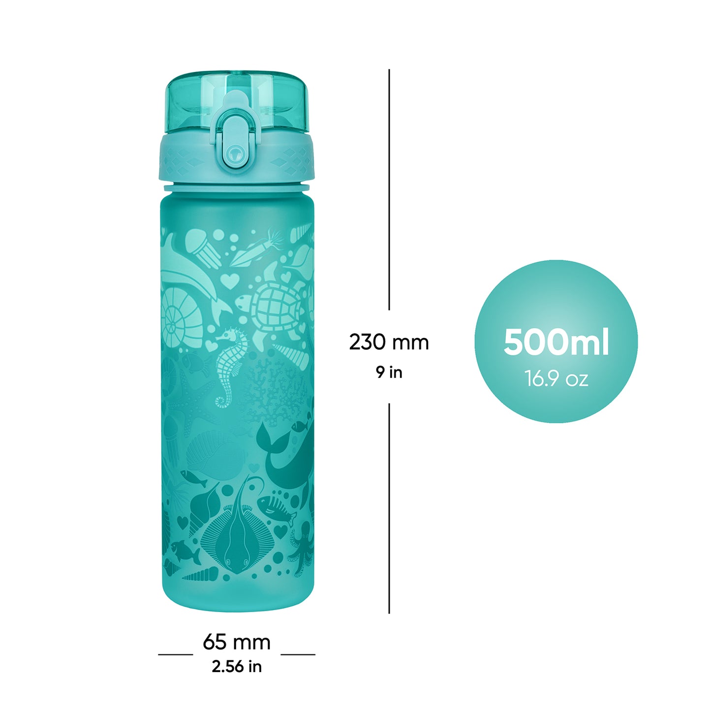 Butelka z tritanu Delfin, 500 ml