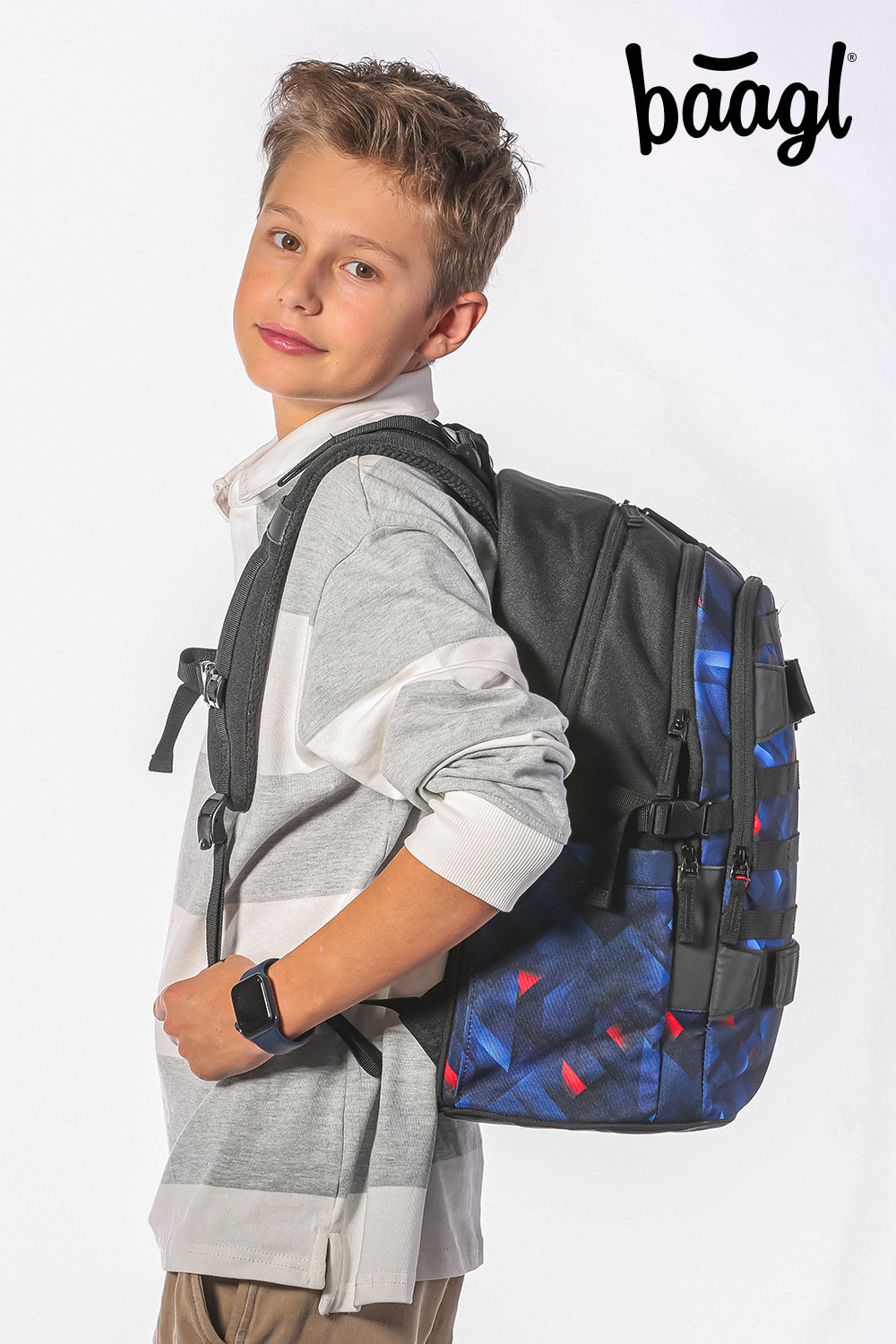 Plecak szkolny Skate Indigo