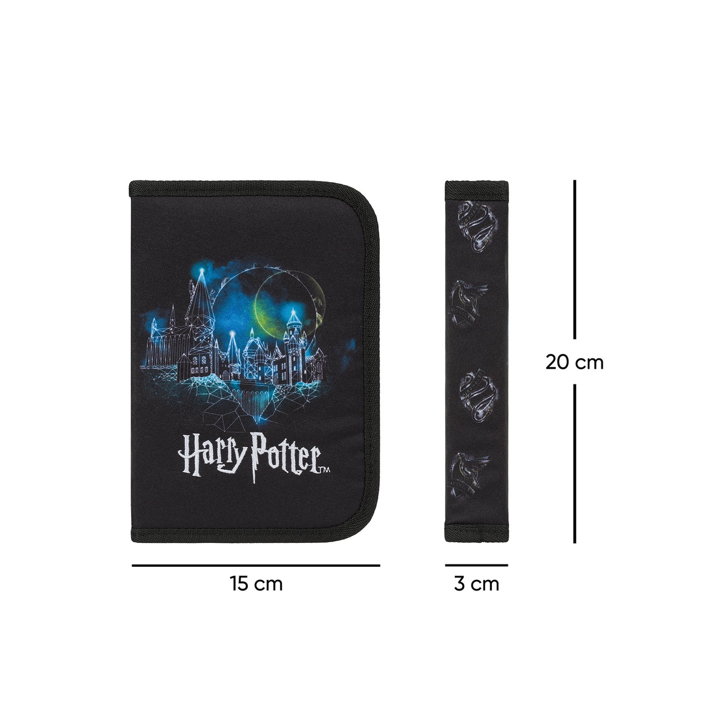 Piórnik jednokomorowy Harry Potter Hogwart Lumos