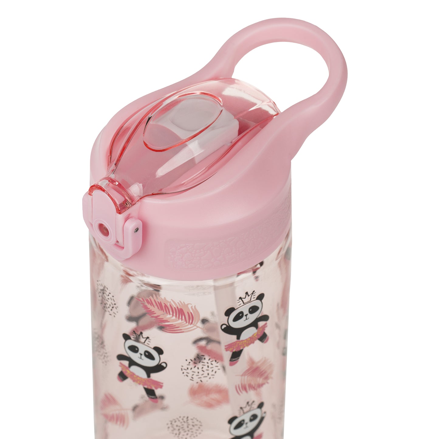 Butelka Tritanowa Ze Słomką Panda, 500 ml