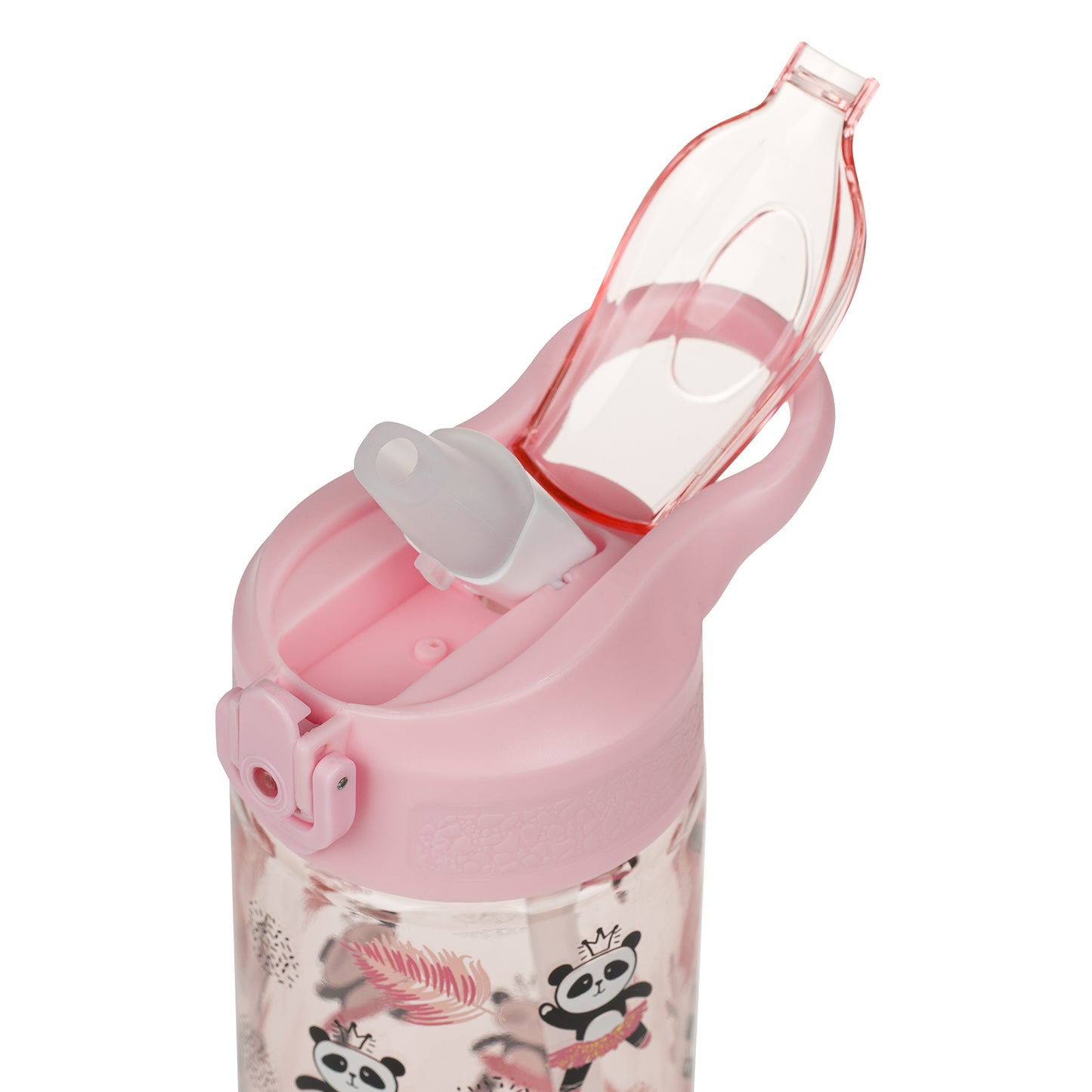 Butelka Tritanowa Ze Słomką Panda, 500 ml
