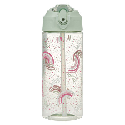Butelka Tritanowa Ze Słomką Tęcza, 500 ml