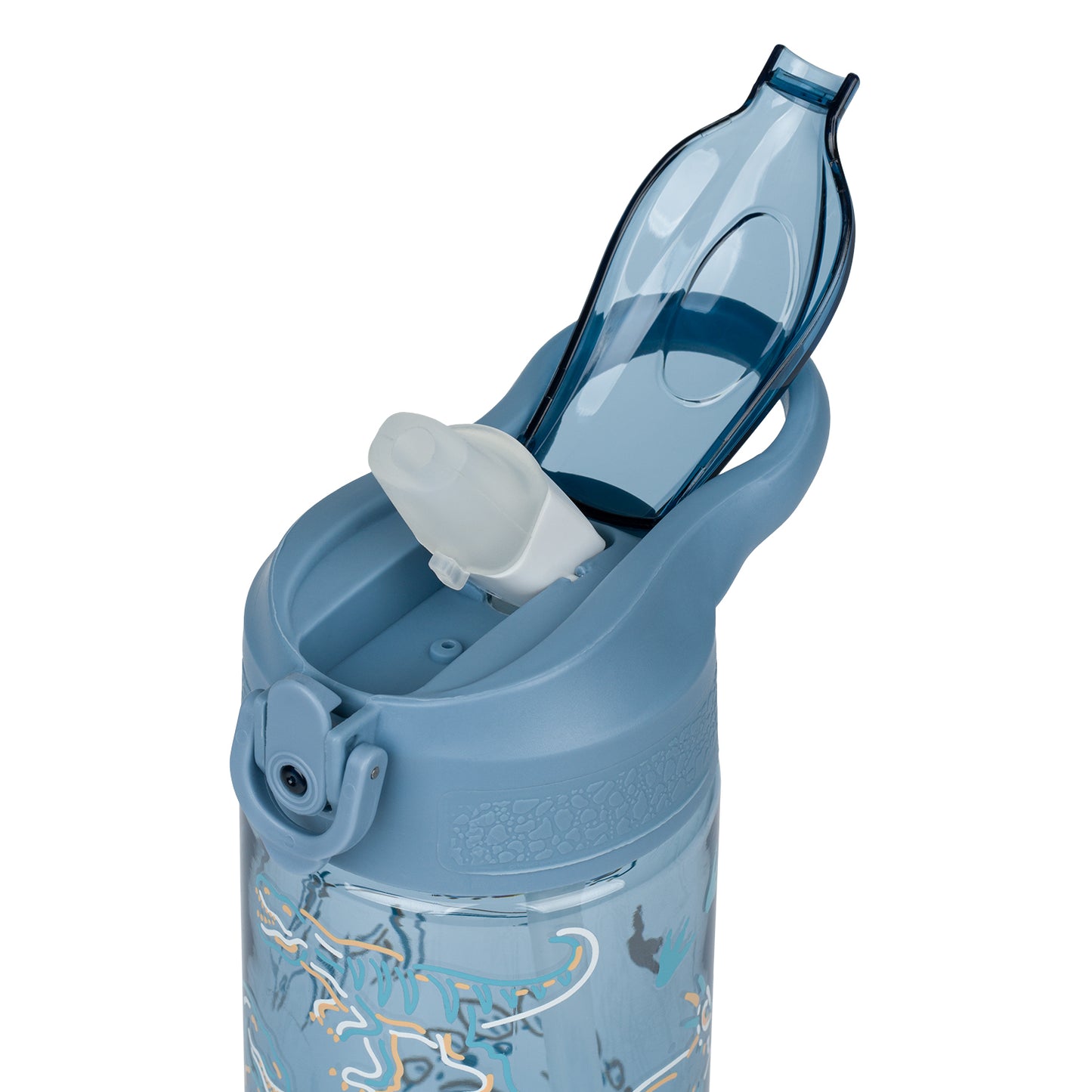 Butelka Tritanowa Ze Słomką Dino, 500 ml