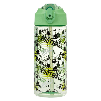 Butelka Tritanowa Ze Słomką Piłka nożna, 500 ml