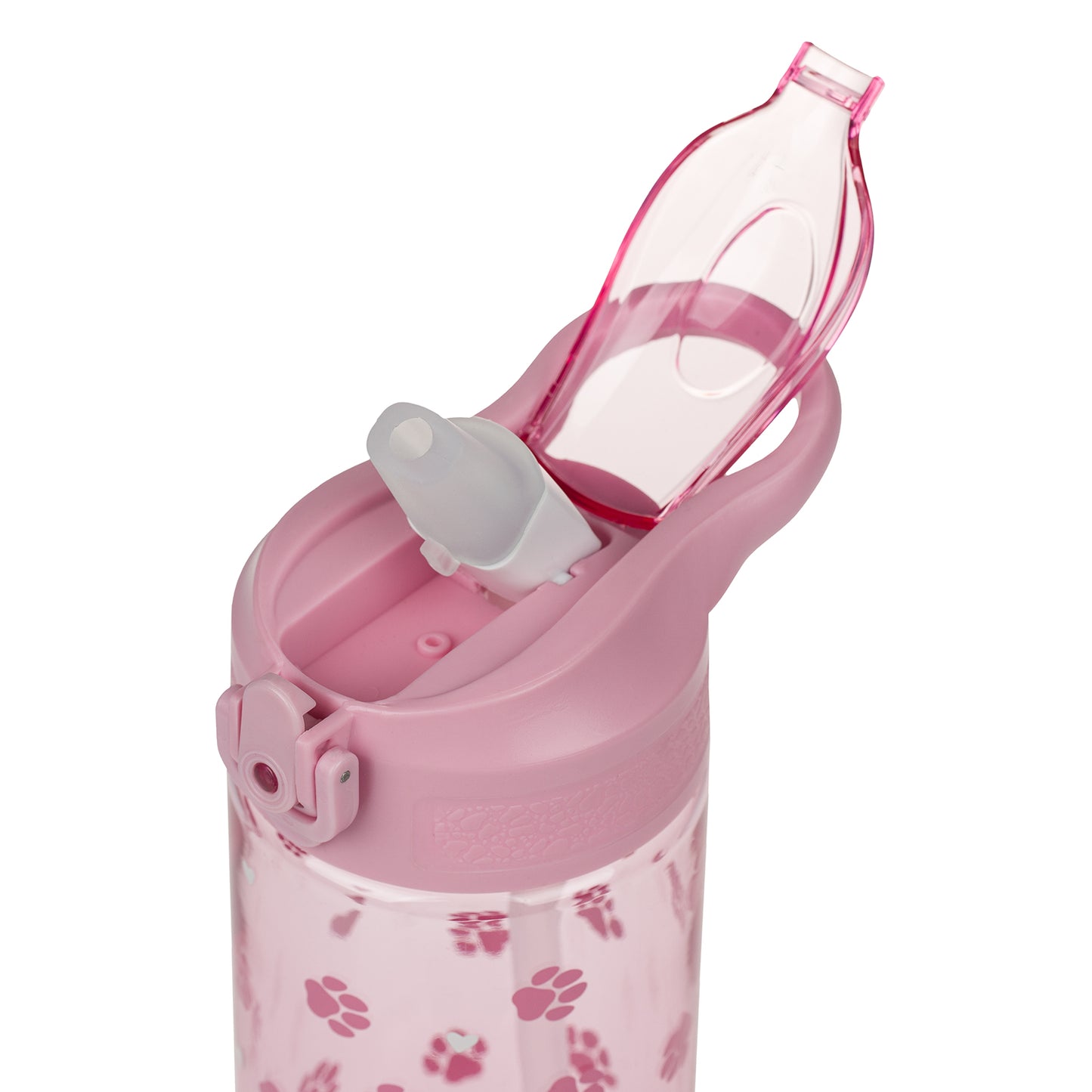 Butelka Tritanowa Ze Słomką Łapki, 500 ml