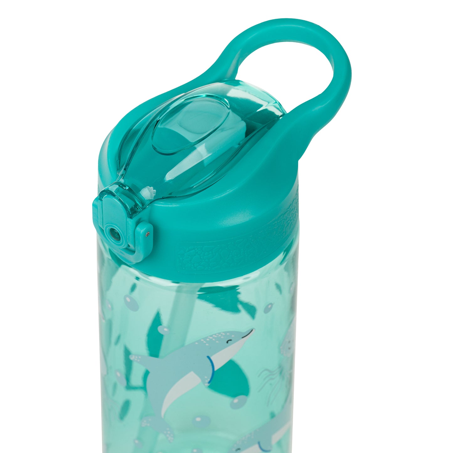 Butelka Tritanowa Ze Słomką Delfin, 500 ml