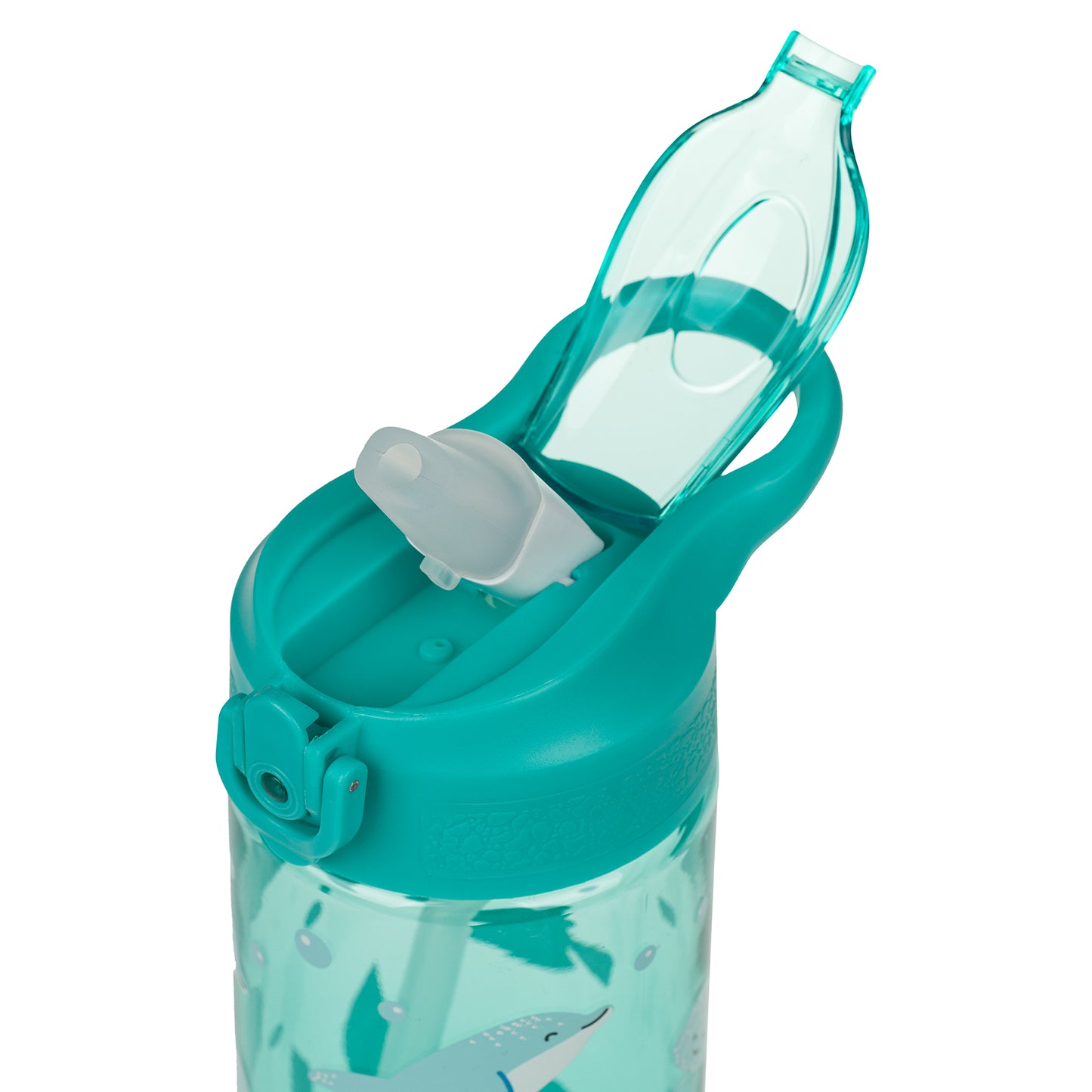 Butelka Tritanowa Ze Słomką Delfin, 500 ml