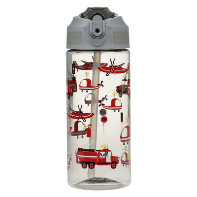 Butelka Tritanowa Ze Słomką Ratownicy, 500 ml