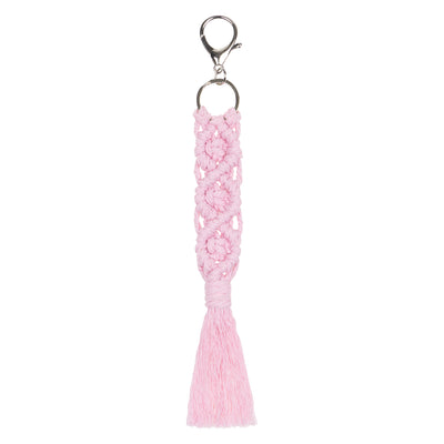Brelok Macrame Różowy