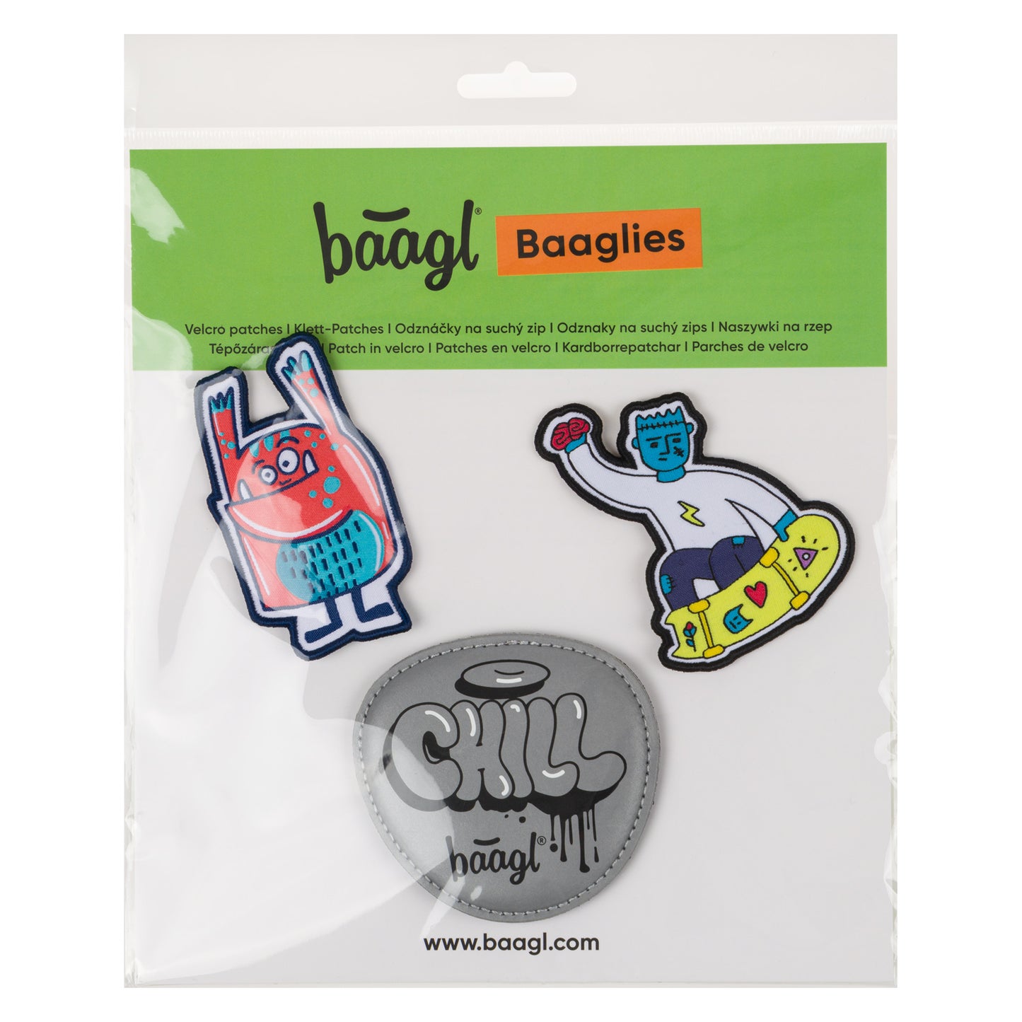 Baaglies 3 sztuki Chill Hands Up