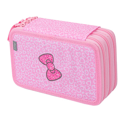 Piórnik trzykomorowy Hello Kitty Sweet Leopard