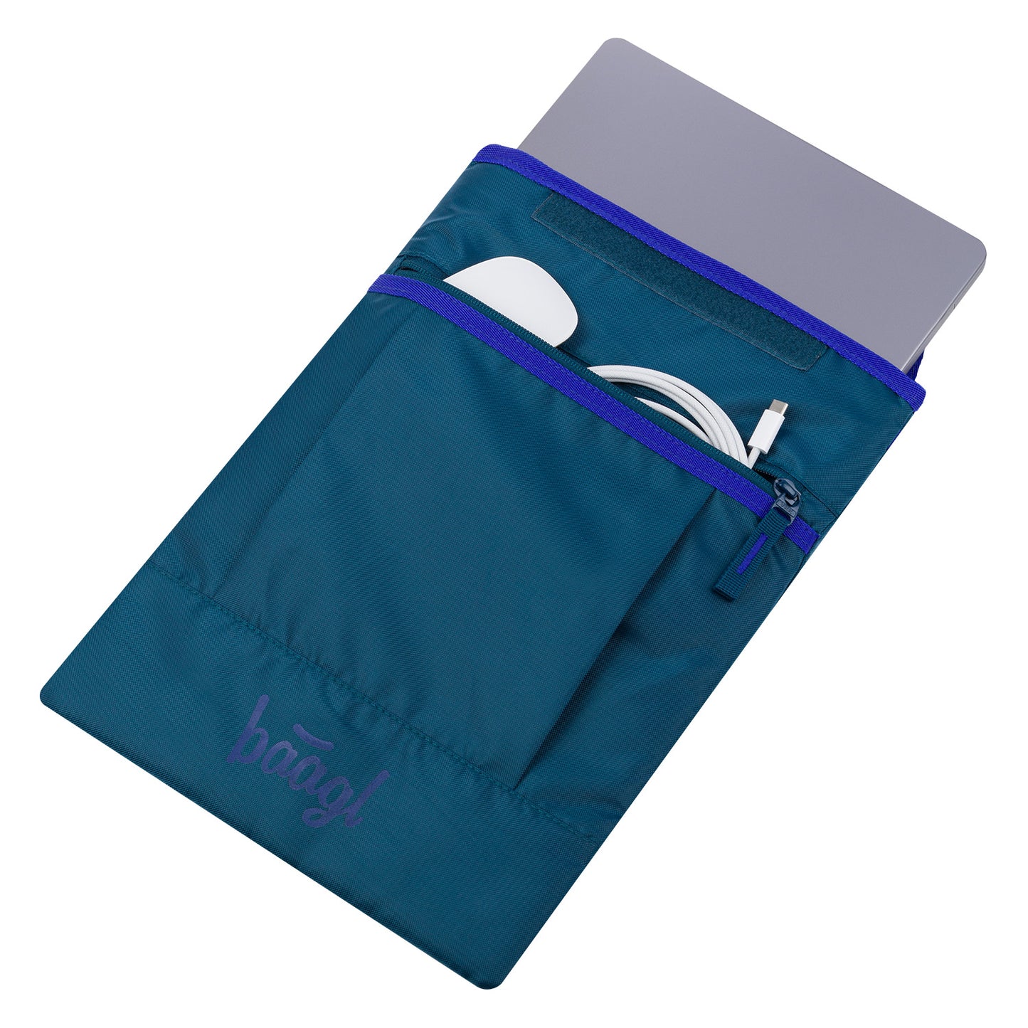 Etui na laptop Logo niebieskie