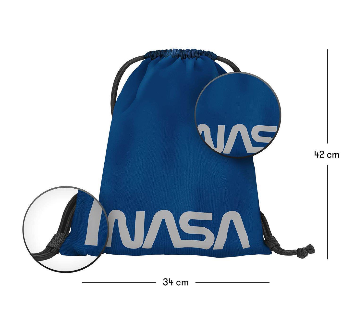 Worek NASA Niebieski