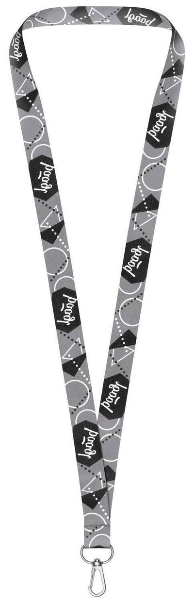 Smycz do Kluczy - lanyard Grey