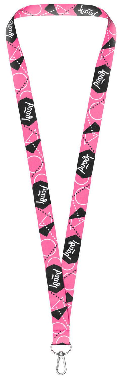 Smycz do Kluczy - lanyard Pink