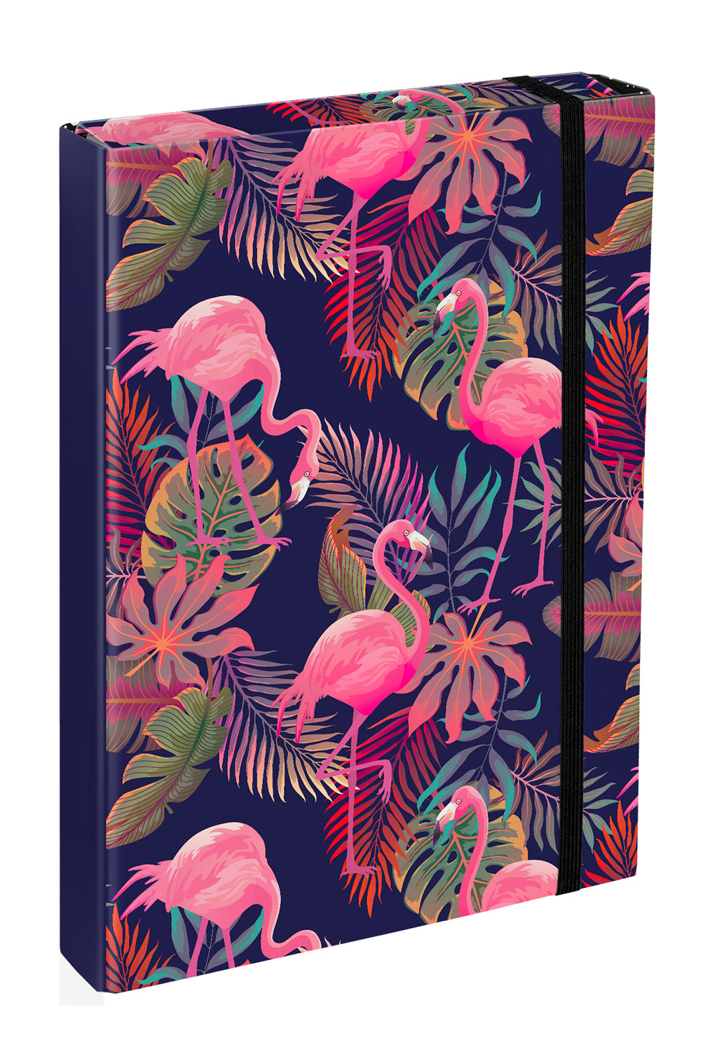 Teczka szkolna A4 Jumbo Flamingo