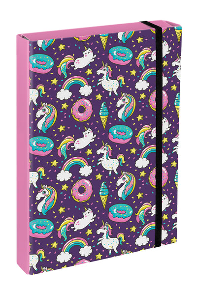 Teczka szkolna A4 Jumbo Jednorożec
