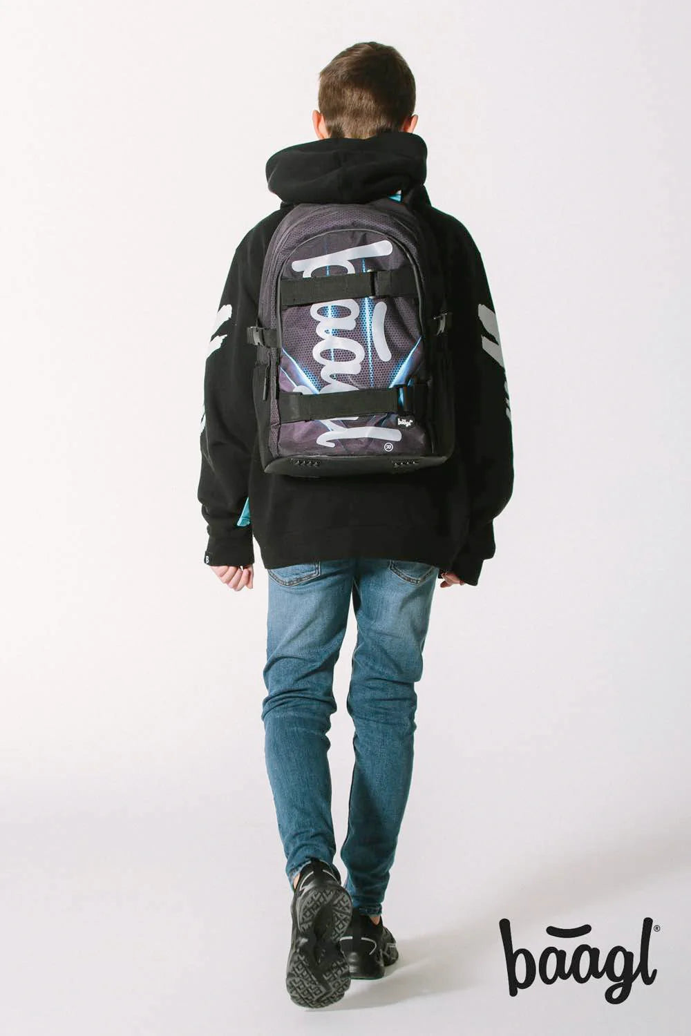 Plecak szkolny Skate Bluelight