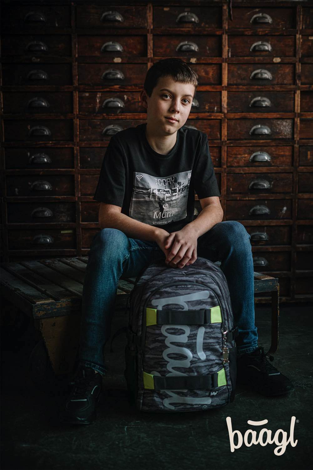 Plecak szkolny Skate Grey